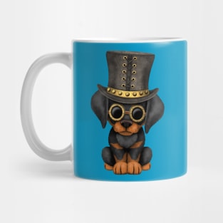 Steampunk Doberman Puppy Mug